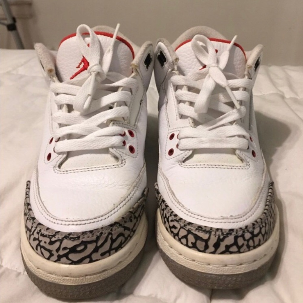 Air Jordans Retro3 White Cement High-tops sneakers